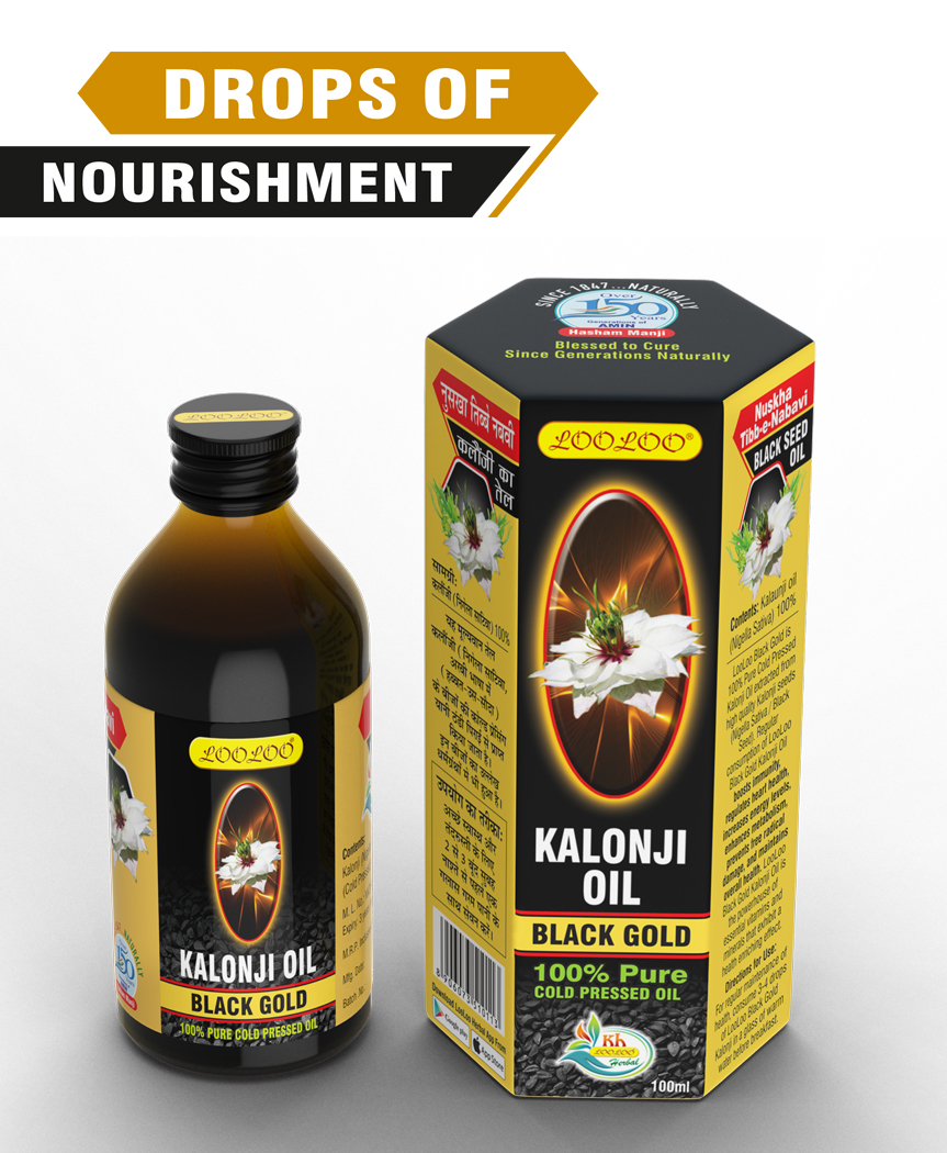 Buy Looloo Kalonji Oil 100ml | LooLoo Herbal